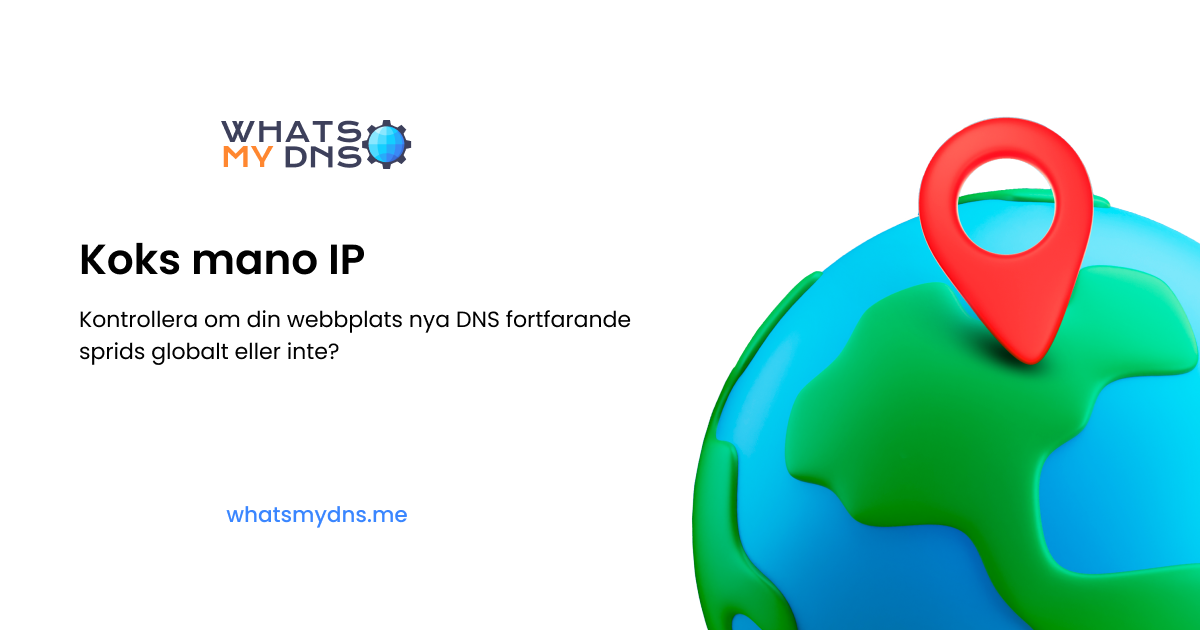 Vad är min IP-adress - Hitta din IP, Plats och ISP Omedelbart